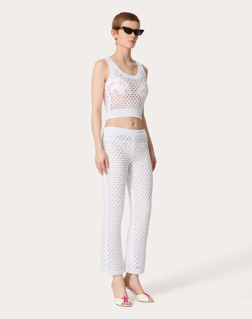 Red Valentino PANTALONI IN VISCOSE, LUREX AND PAILLETES Super Saving Price