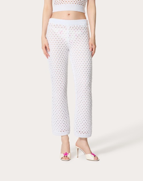 Red Valentino PANTALONI IN VISCOSE, LUREX AND PAILLETES Super Saving Price