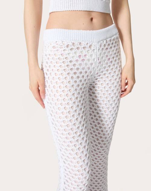 Red Valentino PANTALONI IN VISCOSE, LUREX AND PAILLETES Super Saving Price