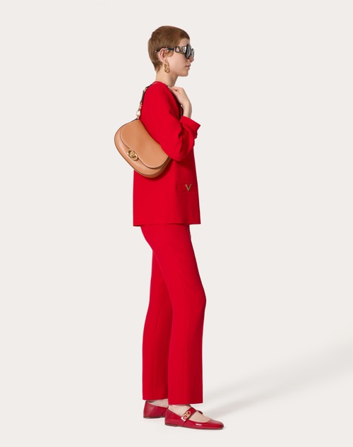 Red Valentino PANTALONI IN CADY COUTURE Rilascio limitato