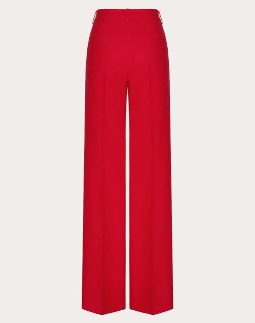 Red Valentino PANTALONI IN CREPE COUTURE Fino al 50% di sconto