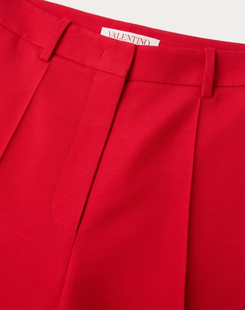 Red Valentino PANTALONI IN CREPE COUTURE Fino al 60% di sconto