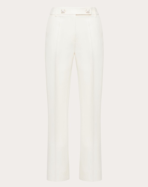 Red Valentino PANTALONI IN CREPE COUTURE Sostegno trimestrale