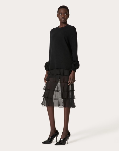 Red Valentino GONNA IN CHIFFON Fino al 55% di sconto