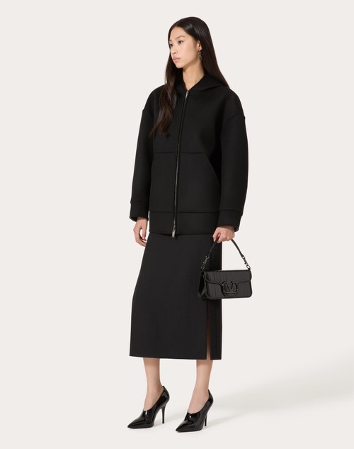 Red Valentino GONNA MIDI IN GRISAILLE Discount Store per i nuovi prodotti