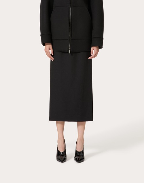 Red Valentino GONNA MIDI IN GRISAILLE Discount Store per i nuovi prodotti