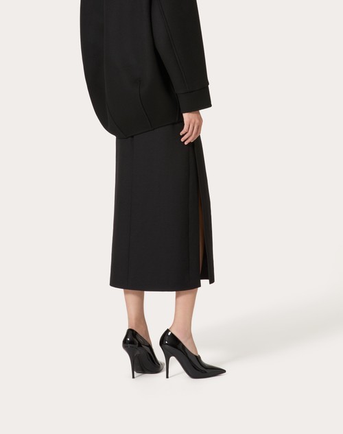 Red Valentino GONNA MIDI IN GRISAILLE Discount Store per i nuovi prodotti