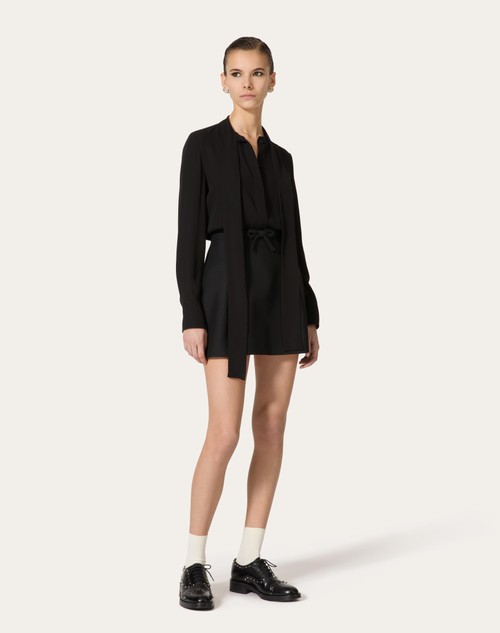 Red Valentino GONNA IN CREPE COUTURE Enormi sconti