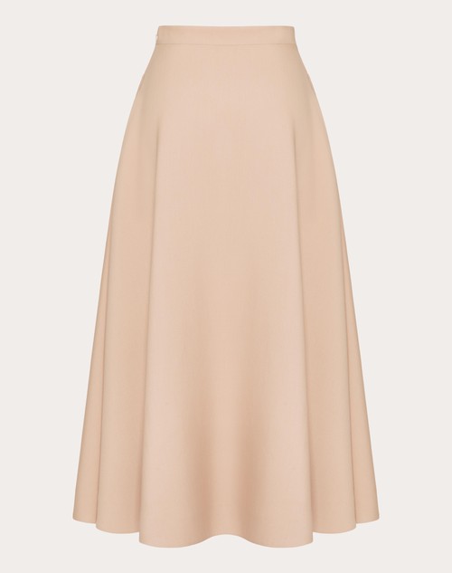 Red Valentino GONNA MIDI IN CREPE COUTURE In Linea