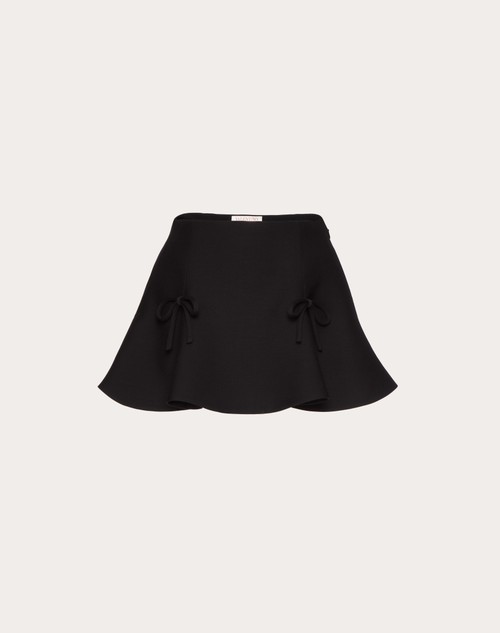 Red Valentino MINIGONNA IN CREPE COUTURE Qualità