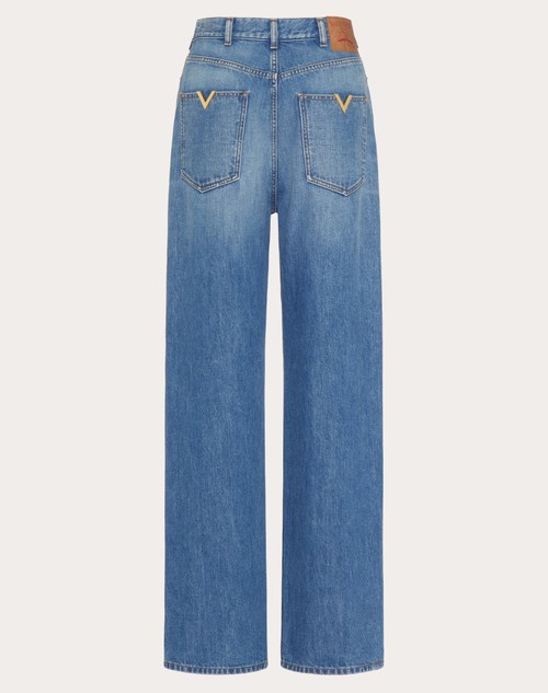 Red Valentino PANTALONI IN DENIM Vendite Flash