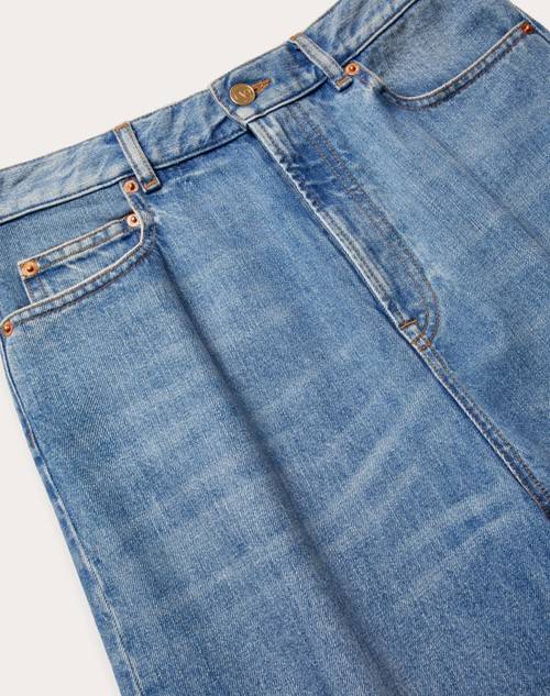 Red Valentino PANTALONI IN DENIM Vendite Flash