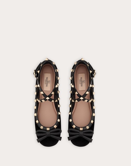 Red Valentino BALLERINA ROCKSTUD IN VELLUTO Negozio online di fabbrica