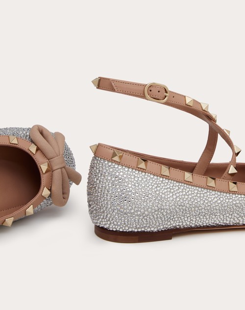 Red Valentino BALLERINA ROCKSTUD CON CRISTALLI Comprane uno, ottenene uno gratis