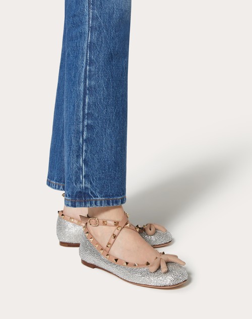 Red Valentino BALLERINA ROCKSTUD CON CRISTALLI Comprane uno, ottenene uno gratis