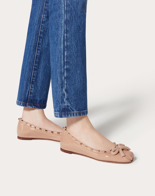 Red Valentino BALLERINA ROCKSTUD IN VERNICE Enormi risparmi