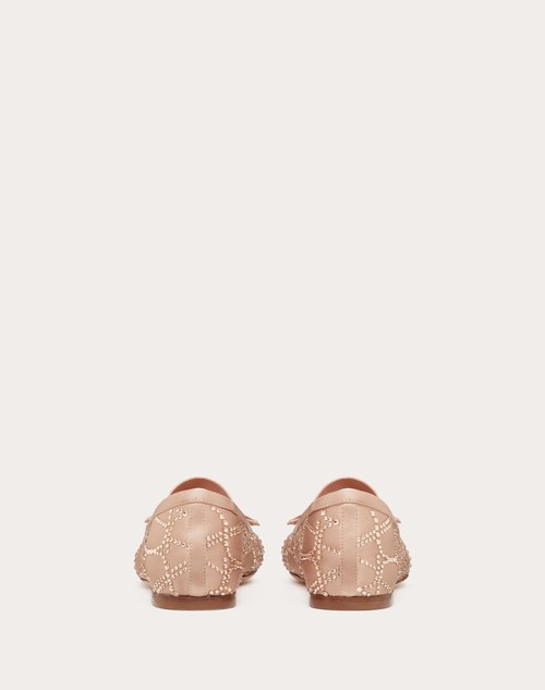 Red Valentino BALLERINA TOILE ICONOGRAPHE CON CRISTALLI Super Saving Price