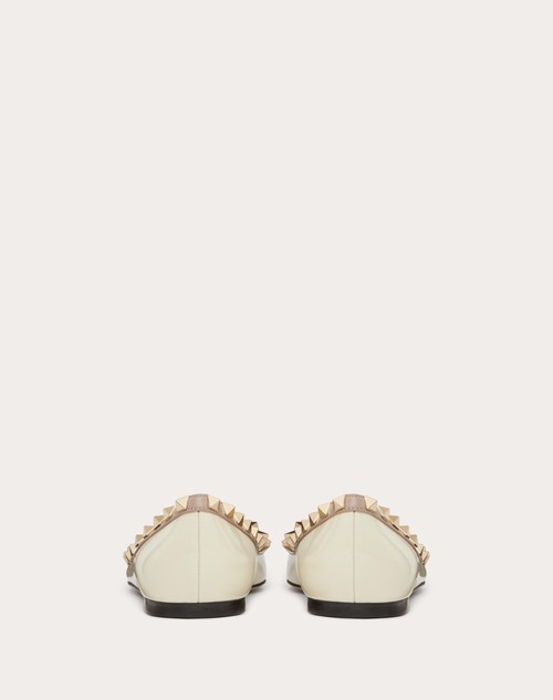 Red Valentino BALLERINA ROCKSTUD IN VERNICE Rilascio limitato