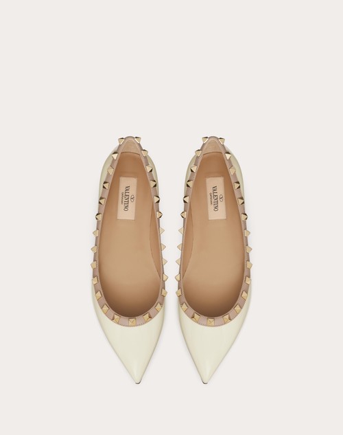 Red Valentino BALLERINA ROCKSTUD IN VERNICE Rilascio limitato