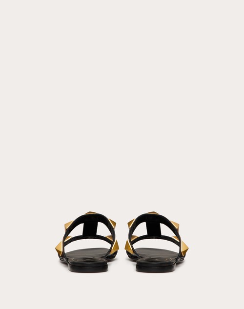 Red Valentino SANDALO SLIDE BASSO ROMAN STUD IN VITELLO 50% di sconto per tempo limitato