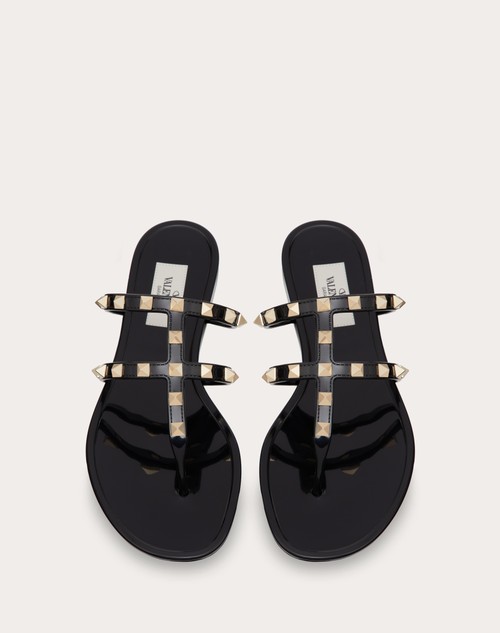Red Valentino SANDALO INFRADITO BASSO ROCKSTUD IN GOMMA Italia