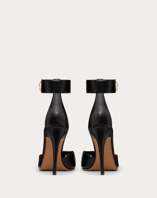 Red Valentino SANDALO VLOGO LOCKER IN VITELLO 105MM Qualità