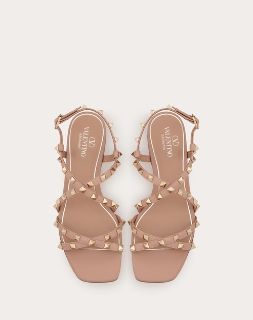 Red Valentino SANDALO ROCKSTUD IN VITELLO CON CINTURINI Spedizione Gratuita