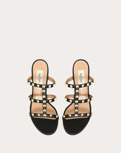 Red Valentino SANDALO SLIDER ROCKSTUD IN VITELLO 60MM Qualità Garantita