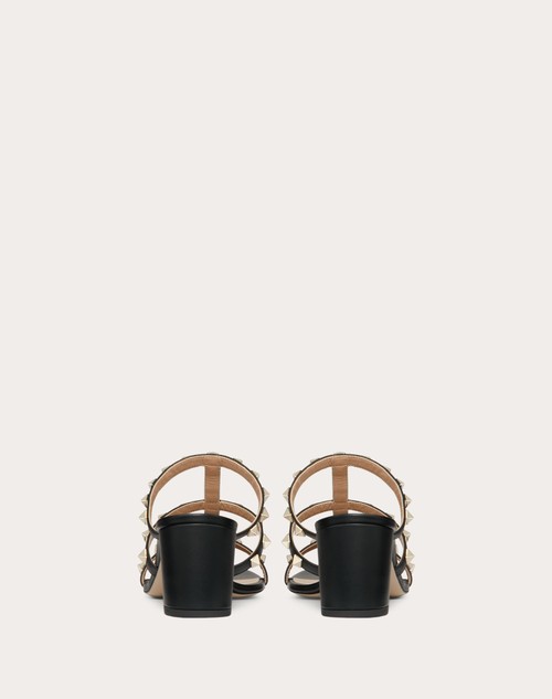 Red Valentino SANDALO SLIDER ROCKSTUD IN VITELLO 60MM Convenienza