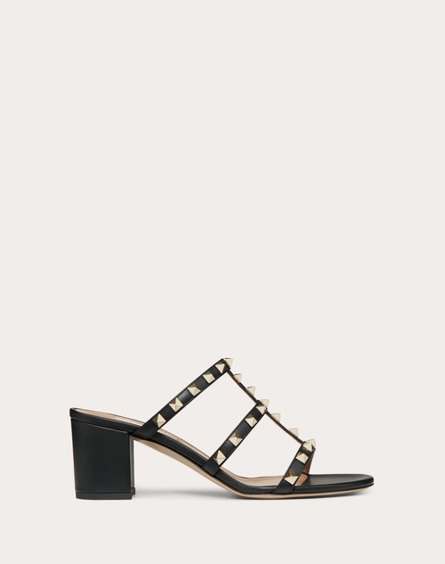 Red Valentino SANDALO SLIDER ROCKSTUD IN VITELLO 60MM Novità