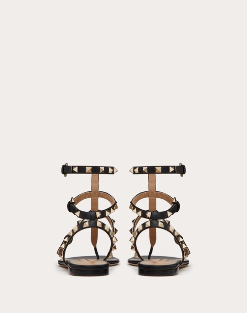 Red Valentino SANDALO INFRADITO ROCKSTUD IN VITELLO In Vendita