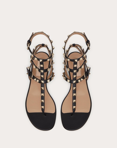 Red Valentino SANDALO INFRADITO ROCKSTUD IN VITELLO In Vendita