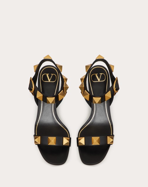 Red Valentino SANDALO ROMAN STUD IN VITELLO 60MM Spedizione gratuita