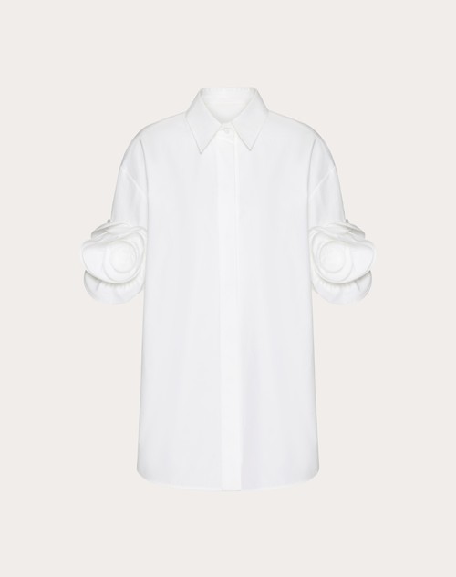 Red Valentino CAMICIA IN COMPACT POPELINE Shopping online