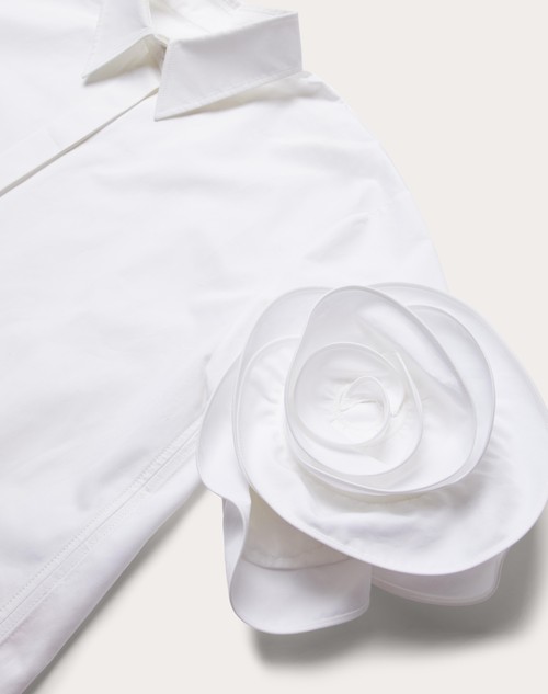 Red Valentino CAMICIA IN COMPACT POPELINE Shopping online