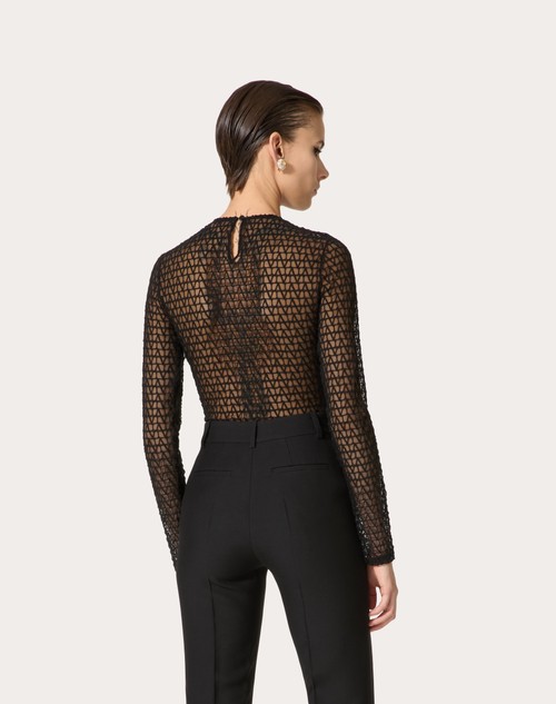 Red Valentino BODY IN TULLE TOILE ICONOGRAPHE Cyber Monday