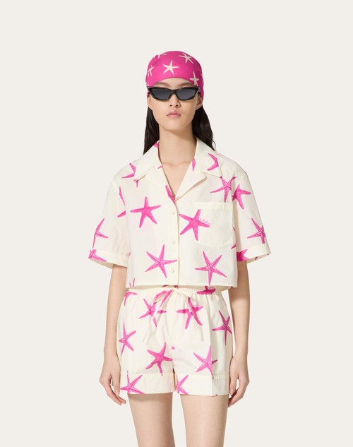 Red Valentino CAMICIA IN POPELINE STARFISH Lightning offer