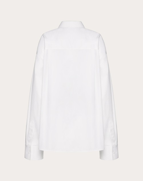 Red Valentino CAMICIA IN COMPACT POPELINE Fino al 65% di sconto