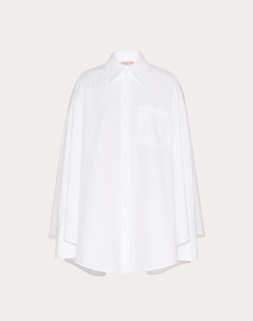 Red Valentino CAMICIA IN SARTORIAL POPELINE