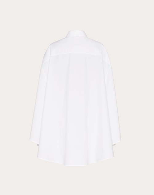 Red Valentino CAMICIA IN SARTORIAL POPELINE Fino al 55% di sconto