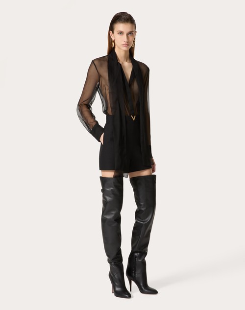 Red Valentino CAMICIA IN CHIFFON Solo un giorno rimasto