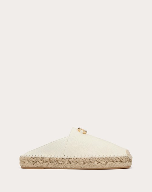Red Valentino MULE VLOGO THE BOLD EDITION IN VITELLO GRANATO 25MM Esporta salva