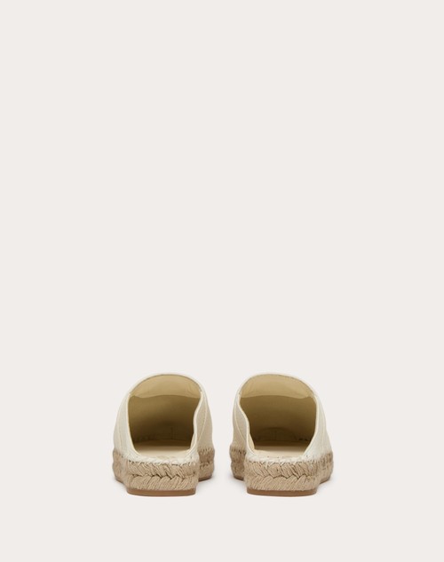 Red Valentino MULE VLOGO THE BOLD EDITION IN VITELLO GRANATO 25MM Esporta salva
