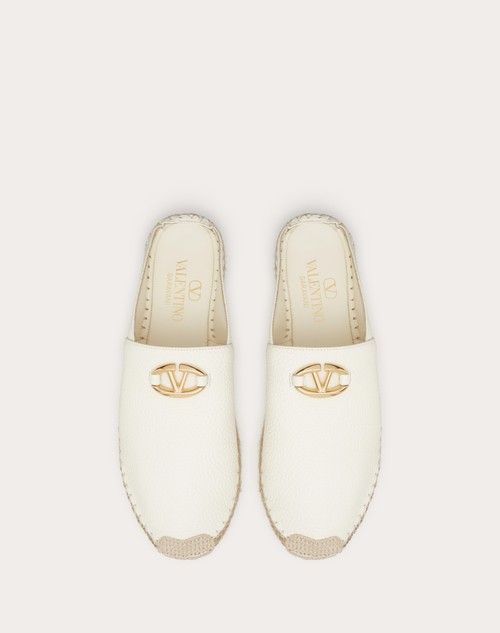Red Valentino MULE VLOGO THE BOLD EDITION IN VITELLO GRANATO 25MM Esporta salva