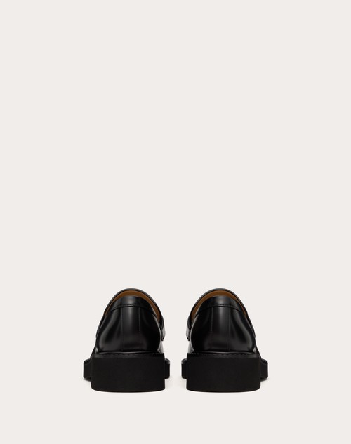 Red Valentino MOCASSINO VLOGO LOCKER IN VITELLO 40MM Negozi Online