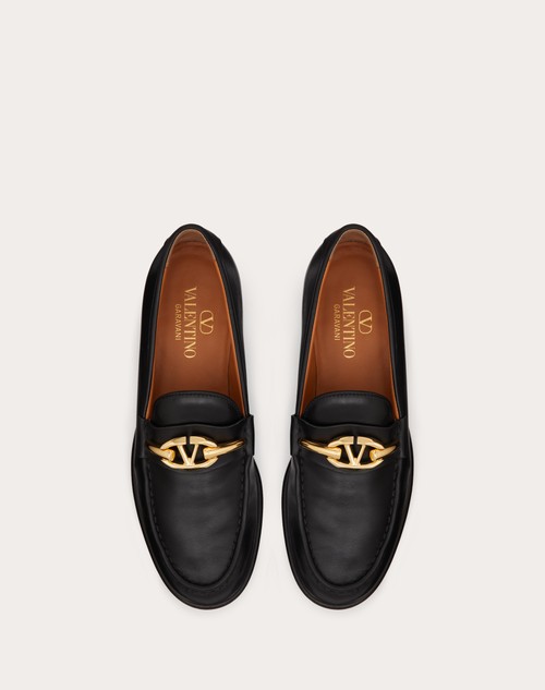 Red Valentino MOCASSINO VLOGO THE BOLD EDITION IN VITELLO Consegna Veloce