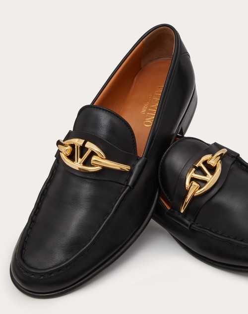 Red Valentino MOCASSINO VLOGO THE BOLD EDITION IN VITELLO Consegna Veloce