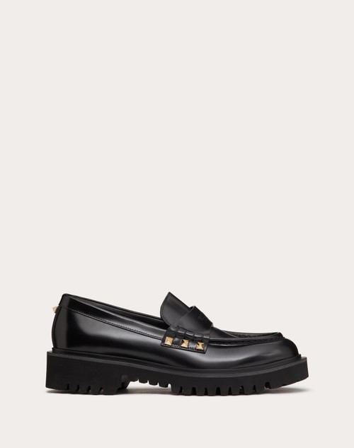 Red Valentino MOCASSINO ROCKSTUD IN VITELLO
