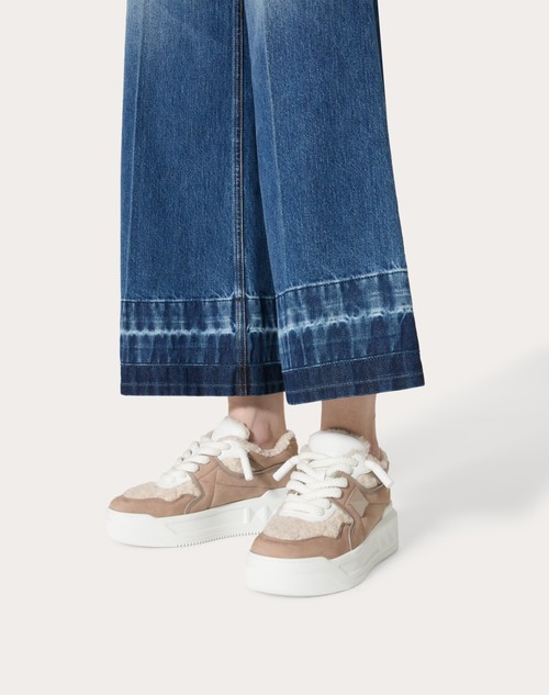 Red Valentino SNEAKER ONE STUD XL IN NABUK E LANA Online