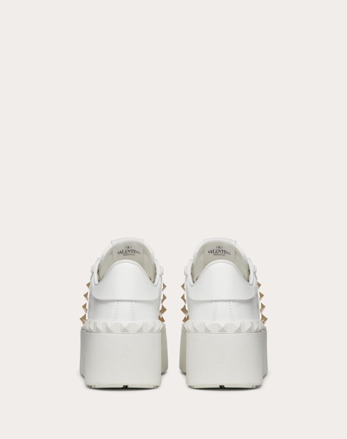 Red Valentino SNEAKER FLATFORM ROCKSTUD UNTITLED IN VITELLO Outlet